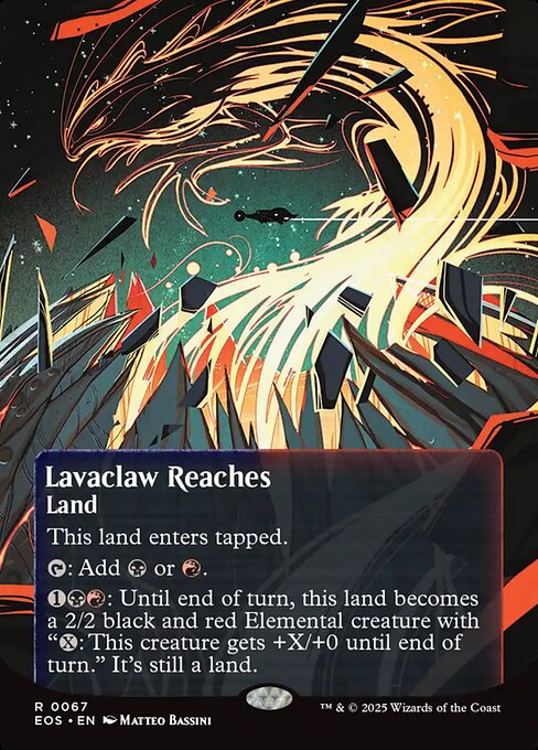 【ENG】【Foil】《溶岩爪の辺境/Lavaclaw Reaches》(067)[EOS]