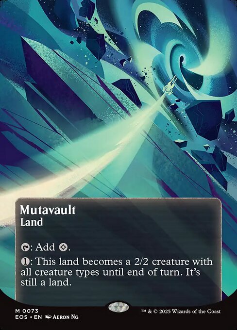 【ENG】【Foil】《変わり谷/Mutavault》(073)[EOS]