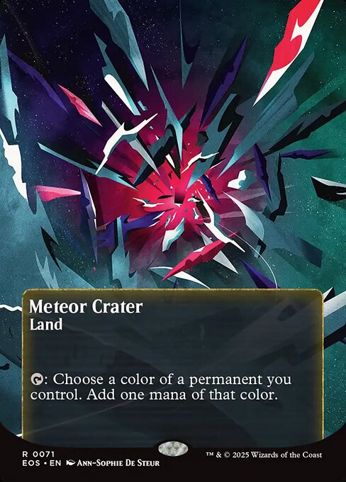 【ENG】【Foil】《隕石のクレーター/Meteor Crater》(071)[EOS]