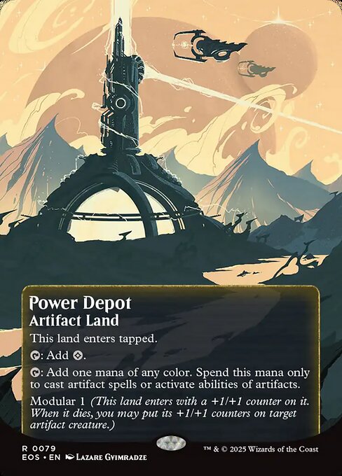 【ENG】【Foil】《魔力倉庫/Power Depot》(079)[EOS]