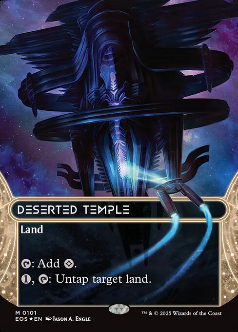 【ENG】【Foil】■ギャラクシー■《さびれた寺院/Deserted Temple》(101)[EOS]