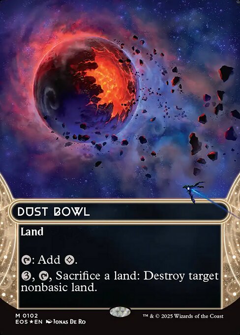 【ENG】【Foil】■ギャラクシー■《黄塵地帯/Dust Bowl》(102)[EOS]