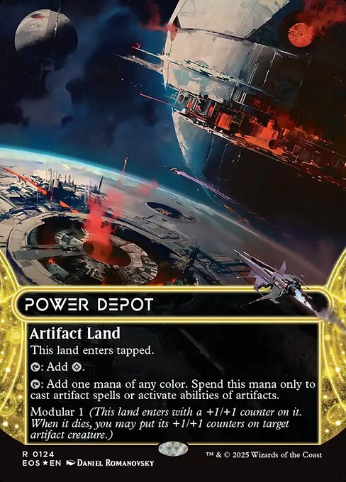 【ENG】【Foil】■ギャラクシー■《魔力倉庫/Power Depot》(124)[EOS]