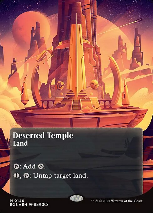 【ENG】【Foil】■ギャラクシー■《さびれた寺院/Deserted Temple》(146)[EOS]