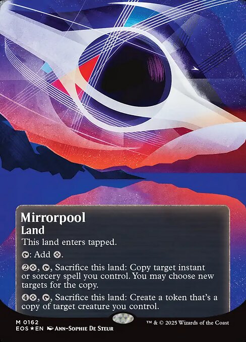 【ENG】【Foil】■ギャラクシー■《鏡の池/Mirrorpool》(162)[EOS]