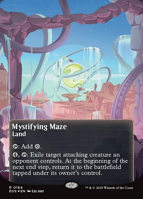 【ENG】【Foil】■ギャラクシー■《惑いの迷路/Mystifying Maze》(164)[EOS]
