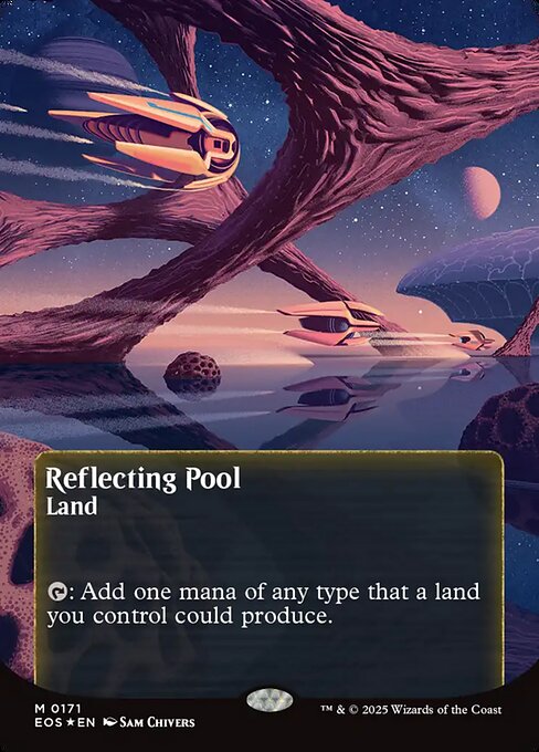 【ENG】【Foil】■ギャラクシー■《反射池/Reflecting Pool》(171)[EOS]