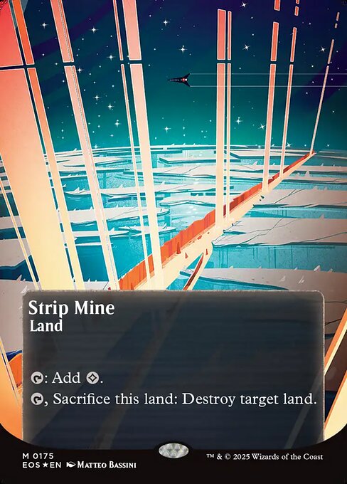 【ENG】【Foil】■ギャラクシー■《露天鉱床/Strip Mine》(175)[EOS]