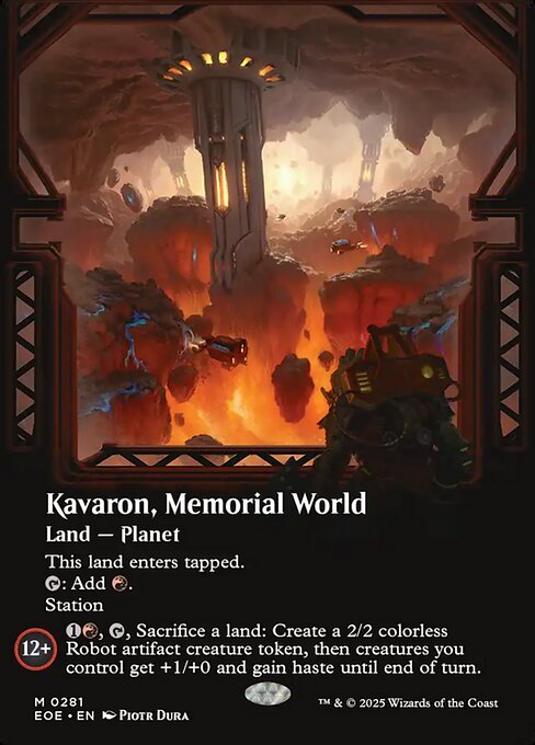 【ENG】■ボーダーレス■《記念の星、カヴァーロン/Kavaron, Memorial World》[EOE]