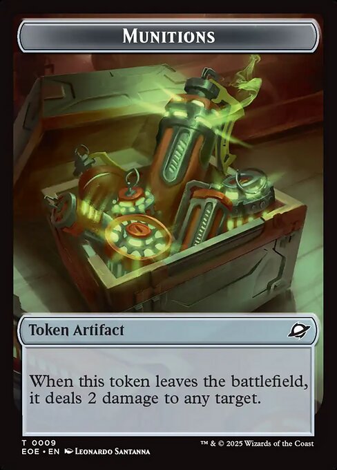 【ENG】《弾薬トークン/Munitions Token》(0009)[EOE]