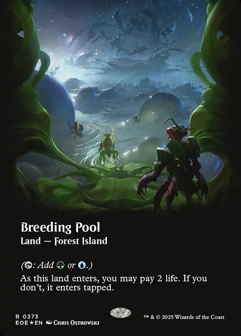 【ENG】【Foil】■ギャラクシー■《繁殖池/Breeding Pool》[EOE]