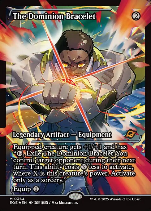 【ENG】【Foil】■ショーケース■《統制の腕輪/The Dominion Bracelet》[EOE]