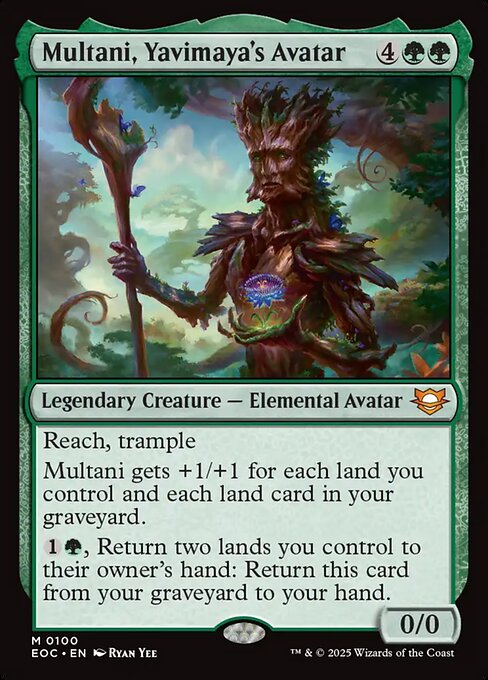 【ENG】《ヤヴィマヤの化身、ムルタニ/Multani, Yavimaya's Avatar》[EOC]
