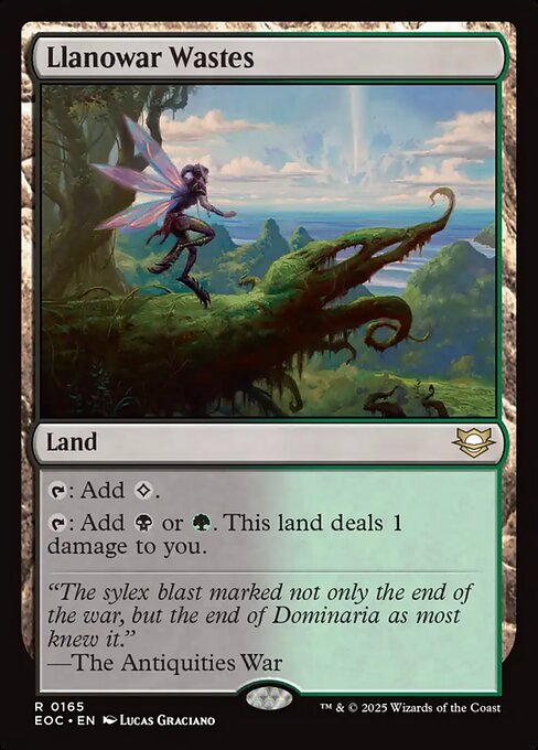 【ENG】《ラノワールの荒原/Llanowar Wastes》[EOC]