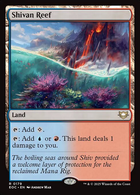 【ENG】《シヴの浅瀬/Shivan Reef》[EOC]