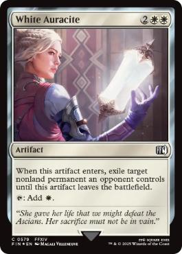 【ENG】【Foil】■サージ■《白聖石/White Auracite》[FIN]