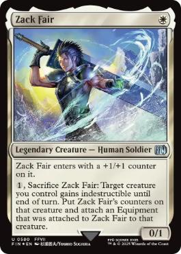 【ENG】【Foil】■サージ■《ザックス・フェア/Zack Fair》[FIN]