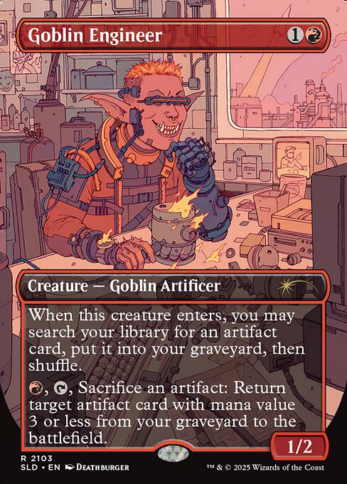 【ENG】《ゴブリンの技師/Goblin Engineer》(2103)[Secret Lair]
