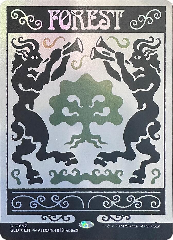 【ENG】【Foil】《森/Forest》(0892)