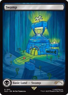 【ENG】【Foil】《沼/Swamp》(1941)[Secret Lair]