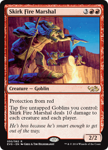 【ENG】■DD3■《スカークの炎の司令官/Skirk Fire Marshal》[EvG]