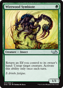 【ENG】■DD3■《ワイアウッドの共生虫/Wirewood Symbiote》[EvG]