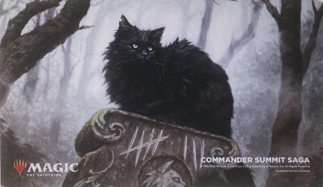 【サプライ】《九生の使い魔》COMMANDER SUMMIT SAGA　限定プレイマット