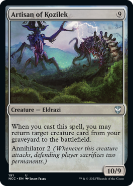 【ENG】《コジレックの職工/Artisan of Kozilek》[NCC]