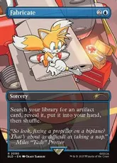 【ENG】【Foil】■ボーダーレス■《加工/Fabricate》(2090)[Secret Lair]