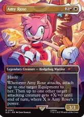 【ENG】【Foil】■ボーダーレス■《Amy Rose》(2083)[Secret Lair]