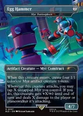 【ENG】■ボーダーレス■《マイアの戦闘球/Myr Battlesphere》(2097)[Secret Lair]