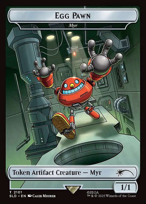 【ENG】【Foil】■ボーダーレス■《マイアトークン/Myr Token》(2101)[Secret Lair]