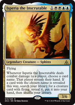 【ENG】《不可解なるイスペリア/Isperia the Inscrutable》[GK]