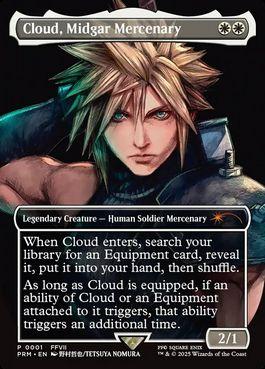【ENG】■ボーダーレス■《ミッドガルの傭兵、クラウド/Cloud, Midgar Mercenary》[スポットライトシリーズプロモ]