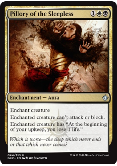 【ENG】《不眠の晒し台/Pillory of the Sleepless》[GK]