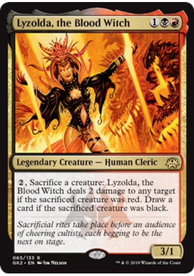 【ENG】《血の魔女リゾルダ/Lyzolda, the Blood Witch》[GK]