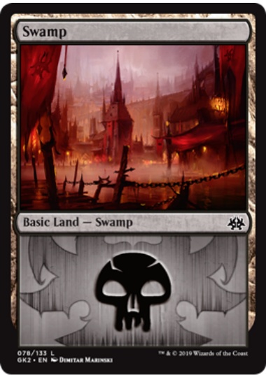 【ENG】《沼/Swamp》(ラクドス)[GK]