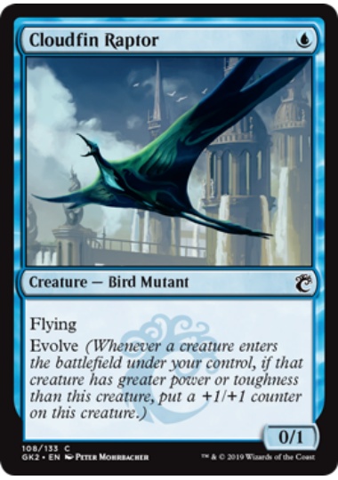 【ENG】《雲ヒレの猛禽/Cloudfin Raptor》[GK]