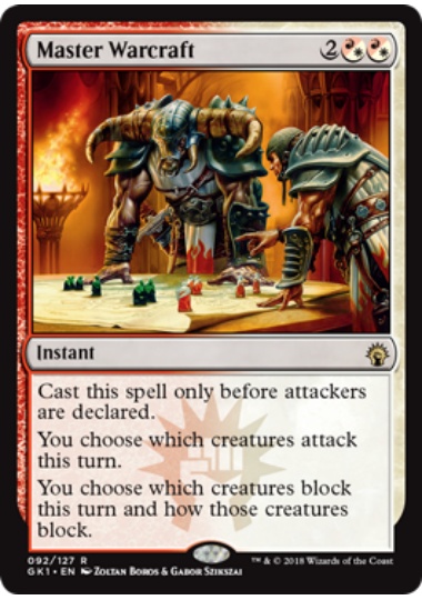 【ENG】《手練れの戦術/Master Warcraft》[GK]