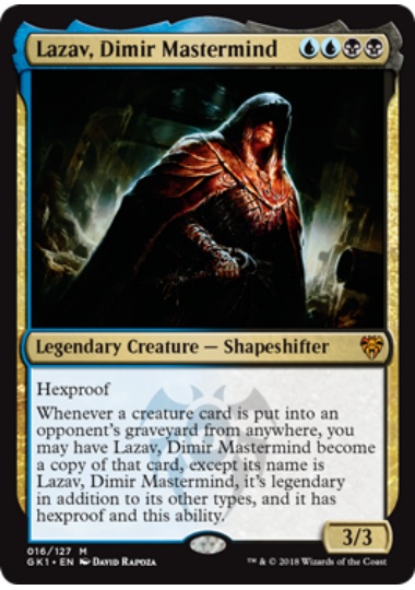 【ENG】《ディミーアの黒幕ラザーヴ/Lazav, Dimir Mastermind》[GK]