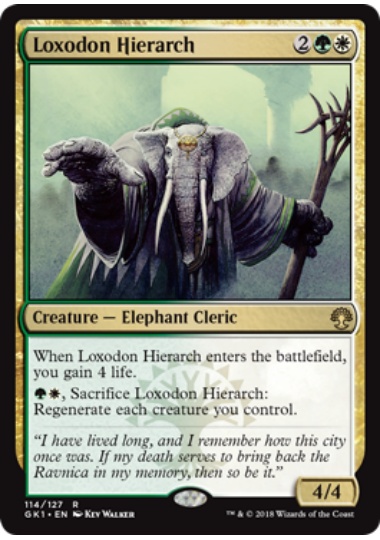 【ENG】《ロクソドンの教主/Loxodon Hierarch》[GK]