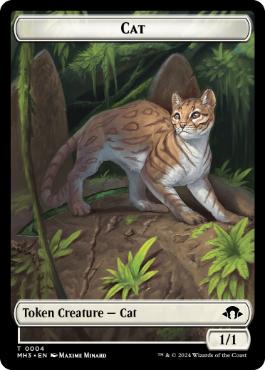 【ENG】《猫トークン/Cat Token》[MH3]