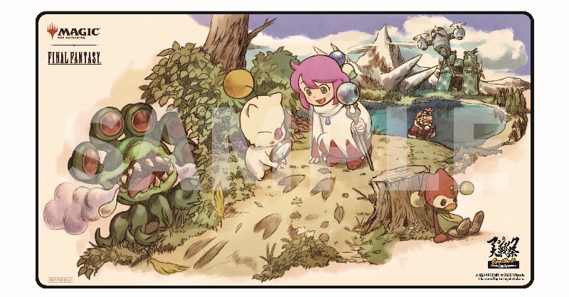 【サプライ】マジック大戦祭限定プレイマット（モーグリ）