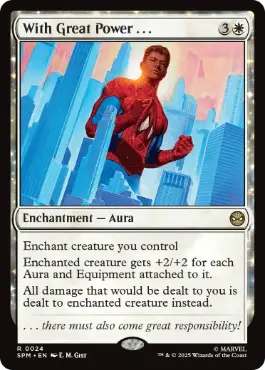 【ENG】【Foil】《大いなる力には……/With Great Power . . .》[SPM]