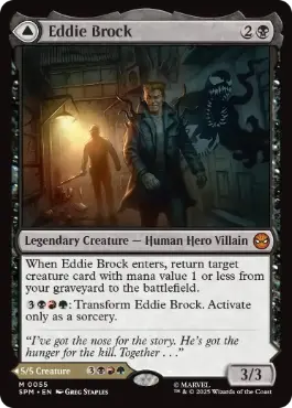 【ENG】【Foil】《エディ・ブロック/Eddie Brock》[SPM]