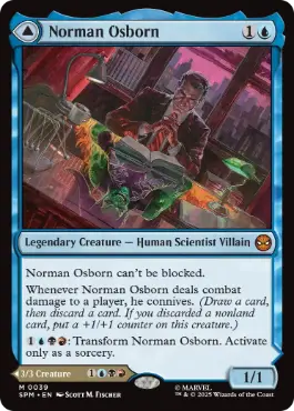 【ENG】【Foil】《ノーマン・オズボーン/Norman Osborn》[SPM]