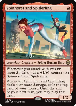 【ENG】【Foil】《スピナレットとスパイダリング/Spinneret and Spiderling》[SPM]