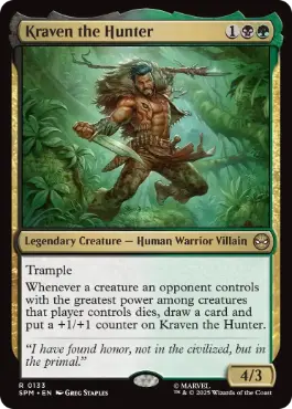 【ENG】【Foil】《クレイヴン・ザ・ハンター/Kraven the Hunter》[SPM]