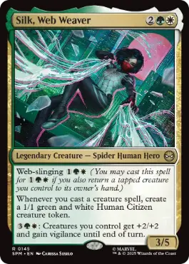 【ENG】【Foil】《ウェブ紡ぎ、シルク/Silk, Web Weaver》[SPM]