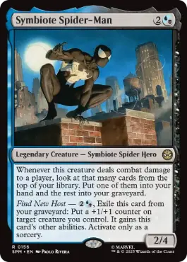 【ENG】【Foil】《シンビオートのスパイダーマン/Symbiote Spider-Man》[SPM]